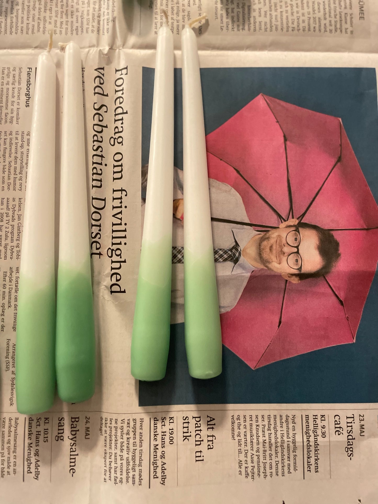 Einfach gedippt Grün