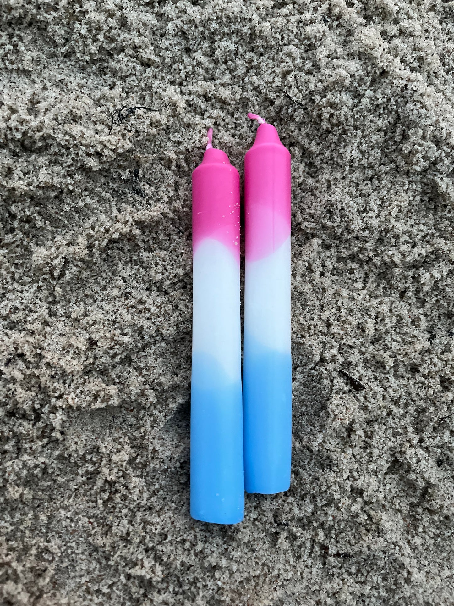 Doppelt gedippt Pink/Blau