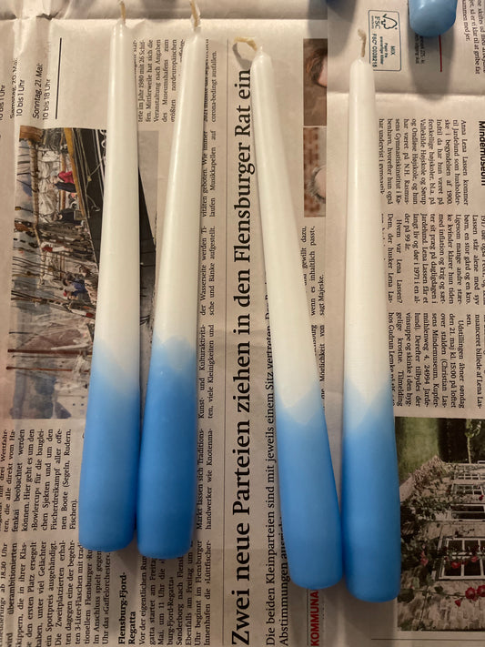 Einfach gedippt Blau